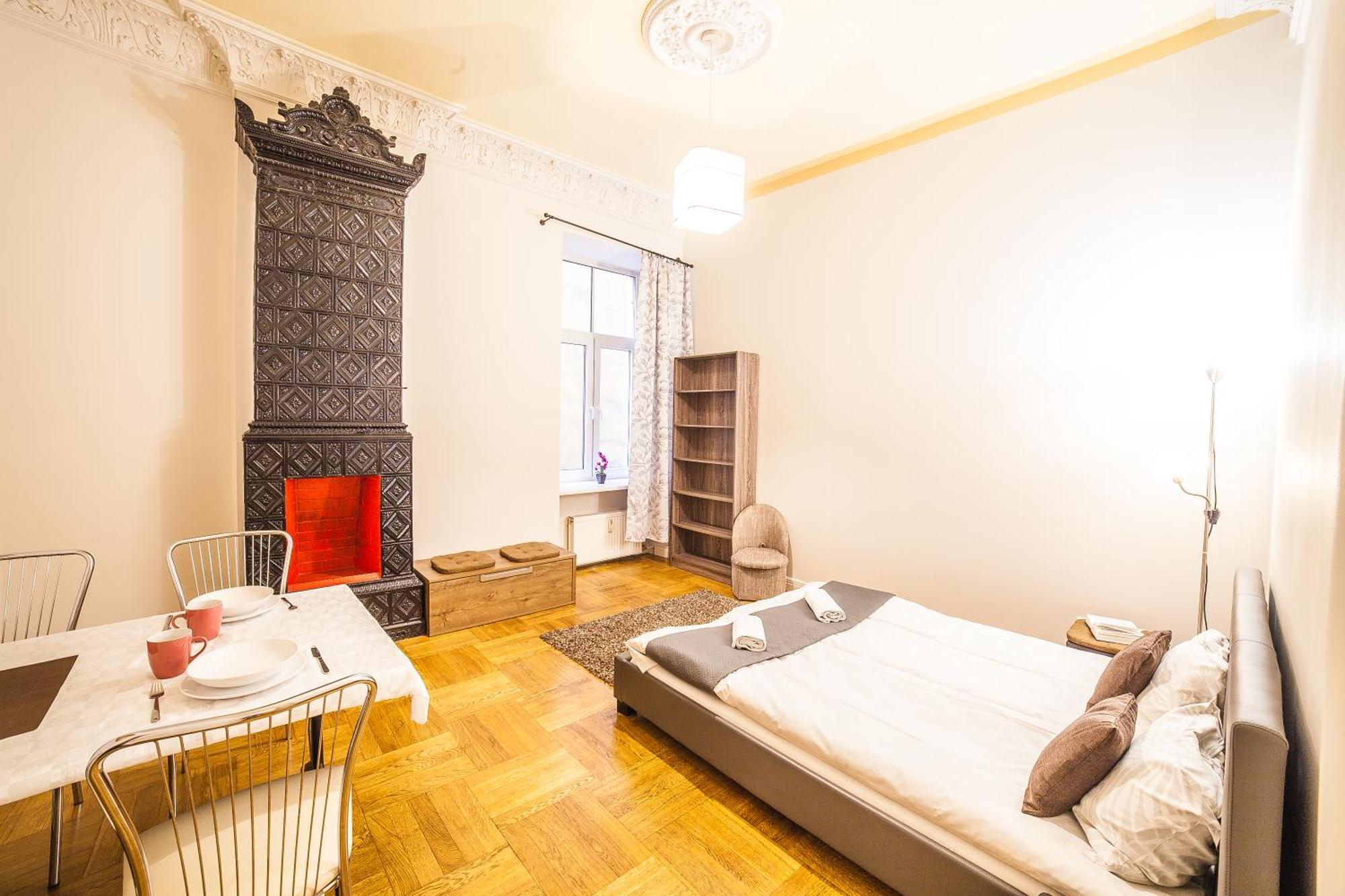 Căn hộ Dzirnavu Center Riga